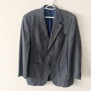 Ralph Lauren Men’s Two-Button Blazer Silk Wool Blend Sport Coat Jacket Size 42R